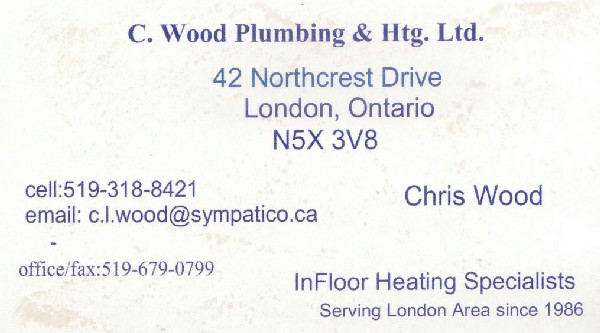 Wood Plumbing