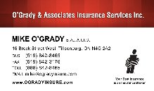 O'Grady & Associates Insurance Services Inc