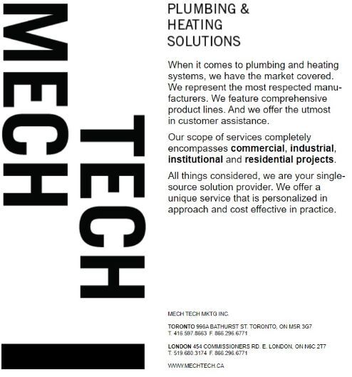 MechTech Plumbing & Heating Solutions