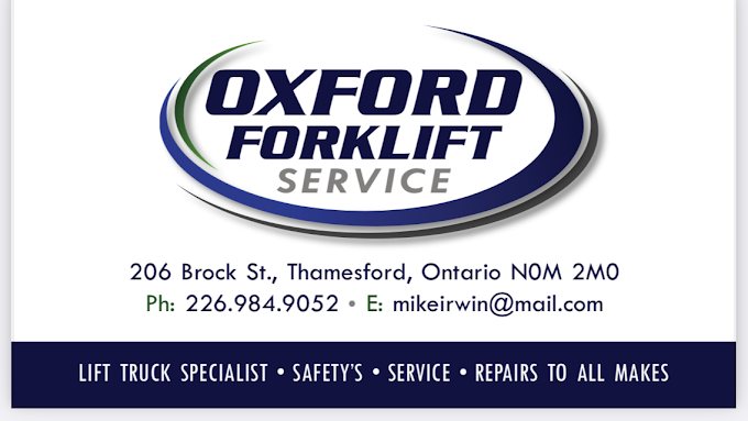 Oxford Forklift Services